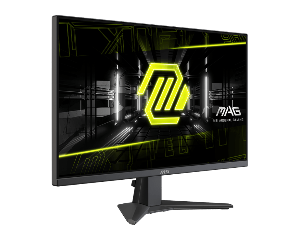 MSI Gaming Monitor MAG275F | 27" | 0.5ms (GtG) | 180Hz | FHD | Rapid IPS Panel | HDMI & DP | Headphone-out | sRGB 115% | DCI-P3 80% | Adaptive-Sync | 3Y Warranty