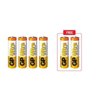 GP 4AA's Ultra High Performance Alkaline Battery