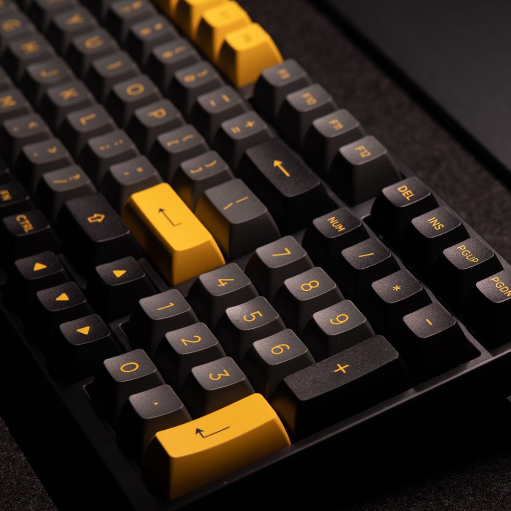 Akko 3098B Plus Black & Gold | Multi-Mode Wireless | 5-pin Hot-Swap Keyboard