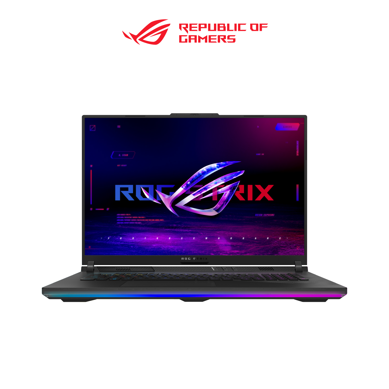 Asus Strix Scar 18 G834J-YRR0668WH Gaming Laptop (Off Black) | Intel i9-14900HX