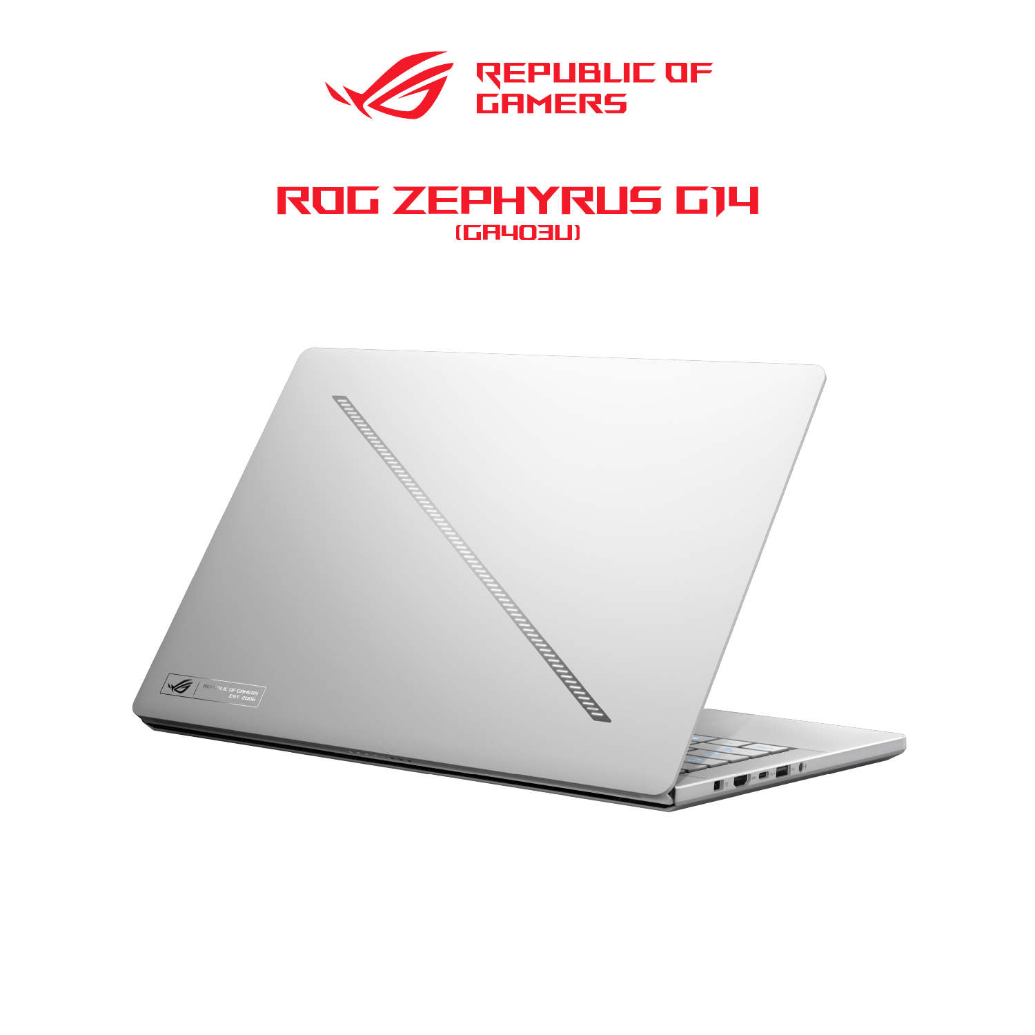 Asus ROG Zephyrus G14 GA403U-VQS160WO Gaming Laptop (White) | AMD Ryzen 9-8945HS