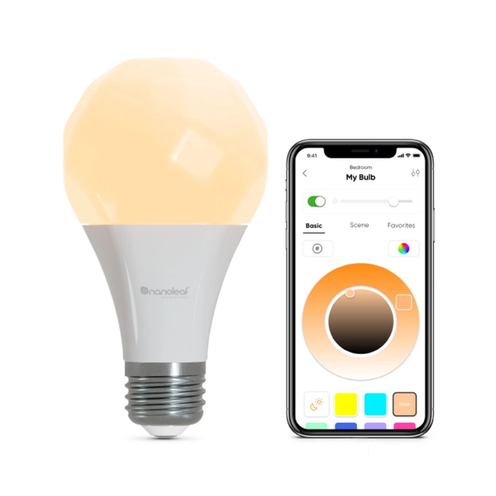 Nanoleaf Essentials Smart Bulb | Gaming RGB Light Bulb | A60 | E27