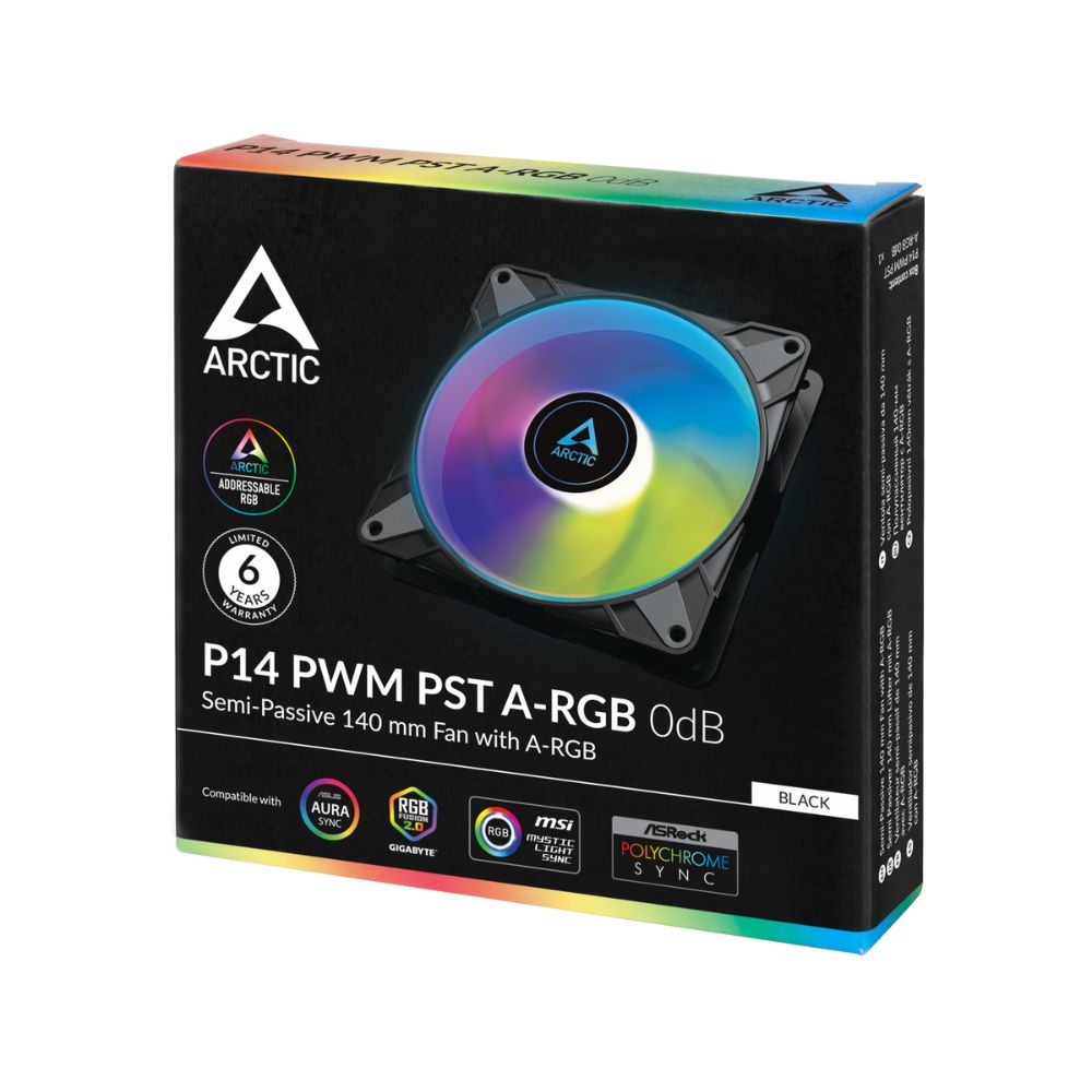 Arctic P14 PWM PST ARGB Fan Case