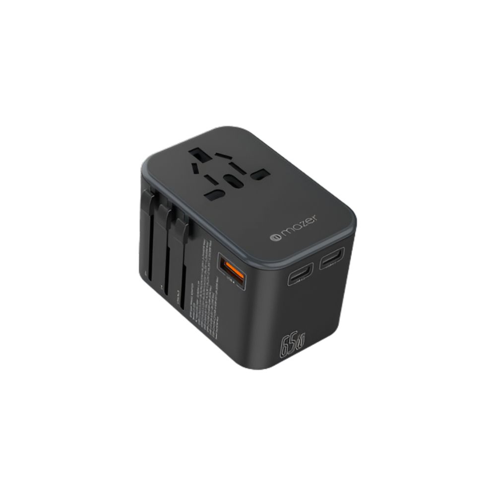 Mazer Infinite Travel 65W Universal Adapter Charger