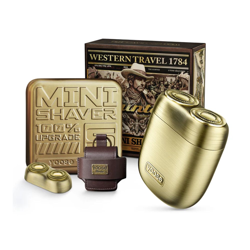 yoose Mini S Bounty Hunter Shaver Gold Edition