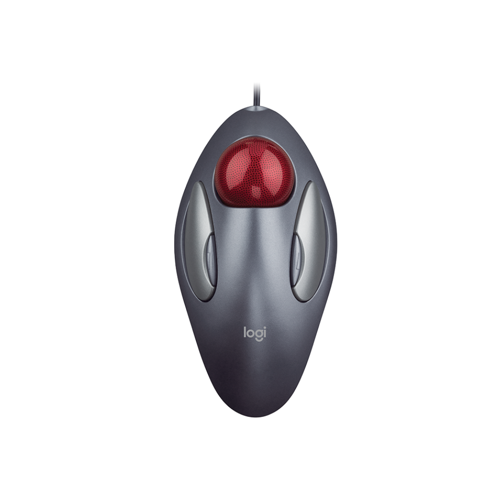 Logitech TrackMan Marble USB Wired Optical Mouse