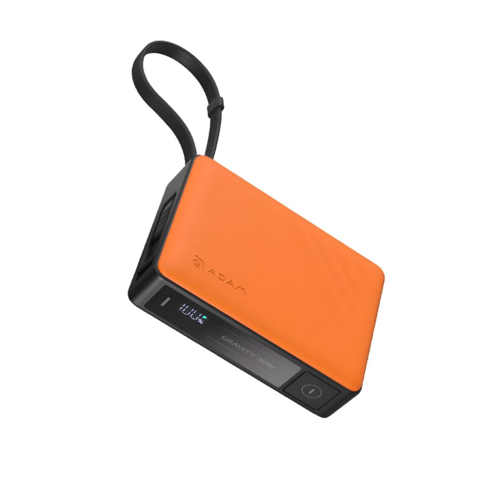 ADAM elements GRAVITY 30W Power Bank with Built-in Cable