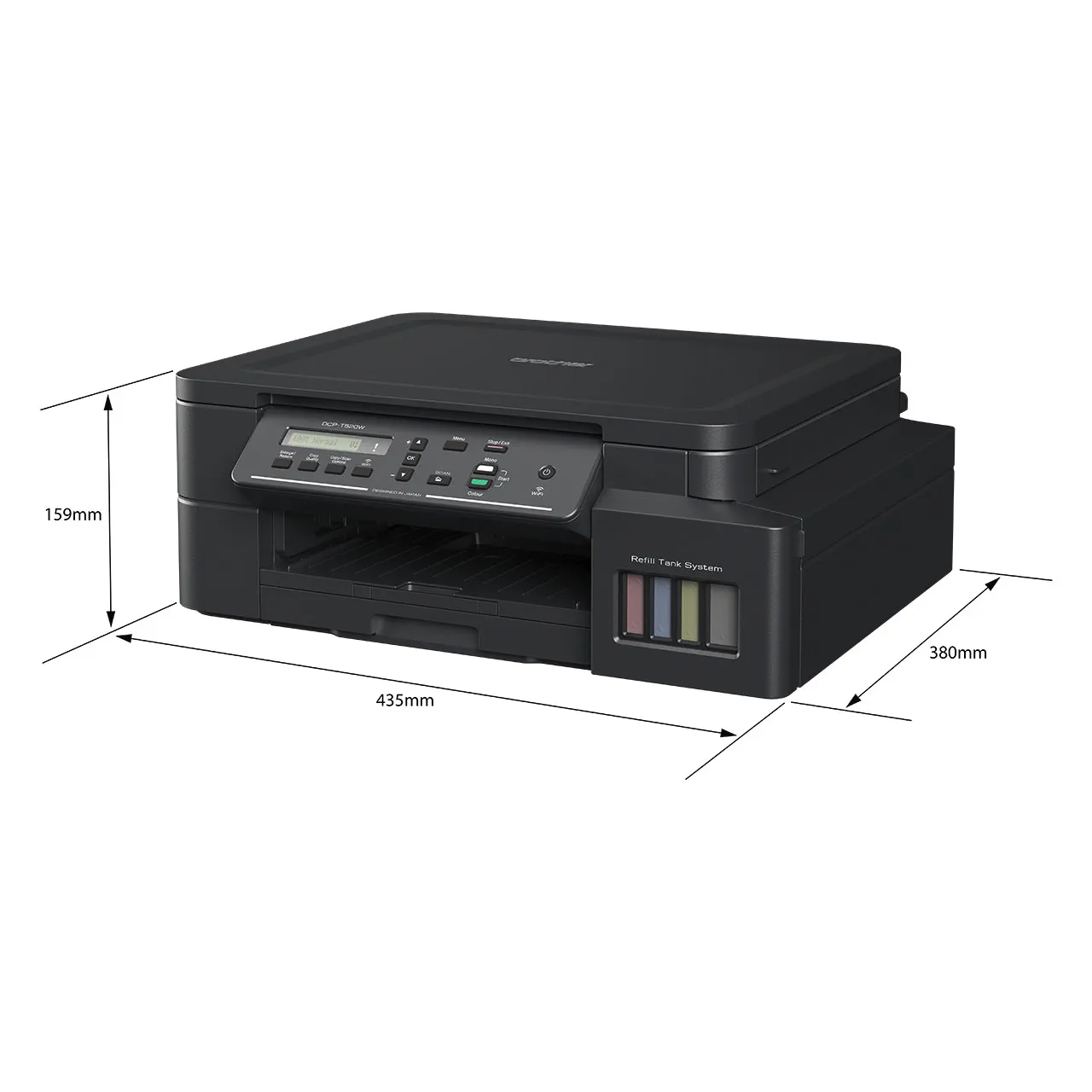 Brother InkTank DCP-T520W Printer | Print/ Scan/ Copy/ WIFI