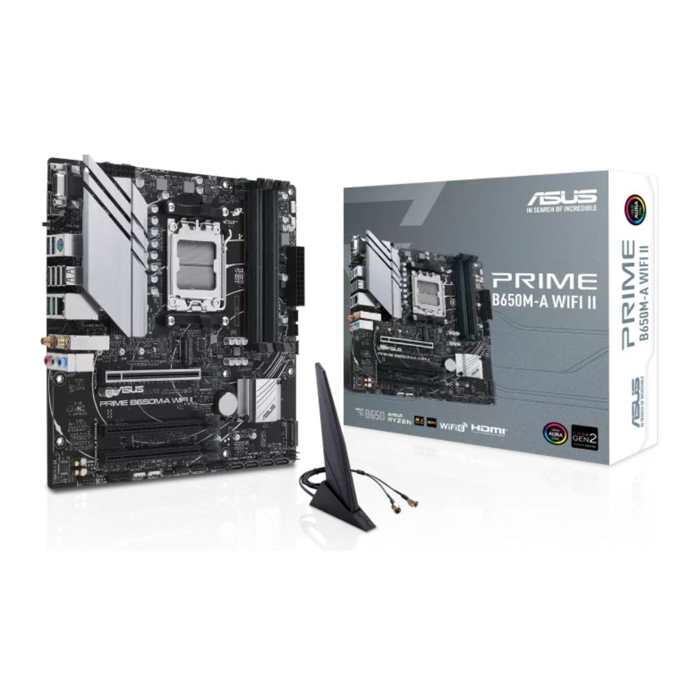 ASUS Prime B650M-A WIFI II mATX Motherboard