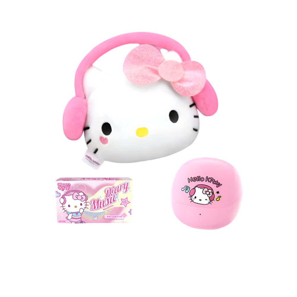 MarTube Hello Kitty Music Diary Wireless Earbuds