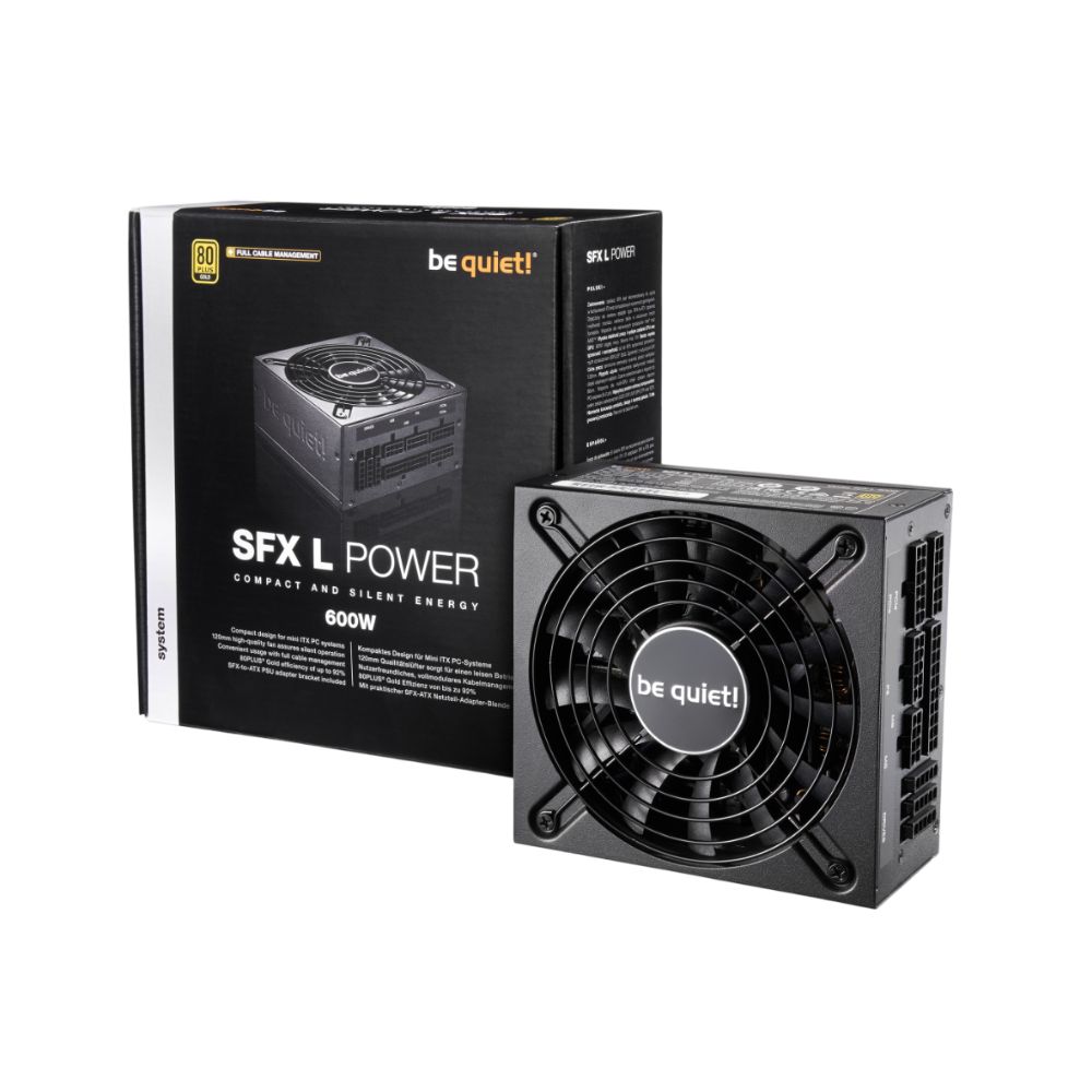 Be Quiet! SFX-L (600W) 80PLUS GOLD Power Supply