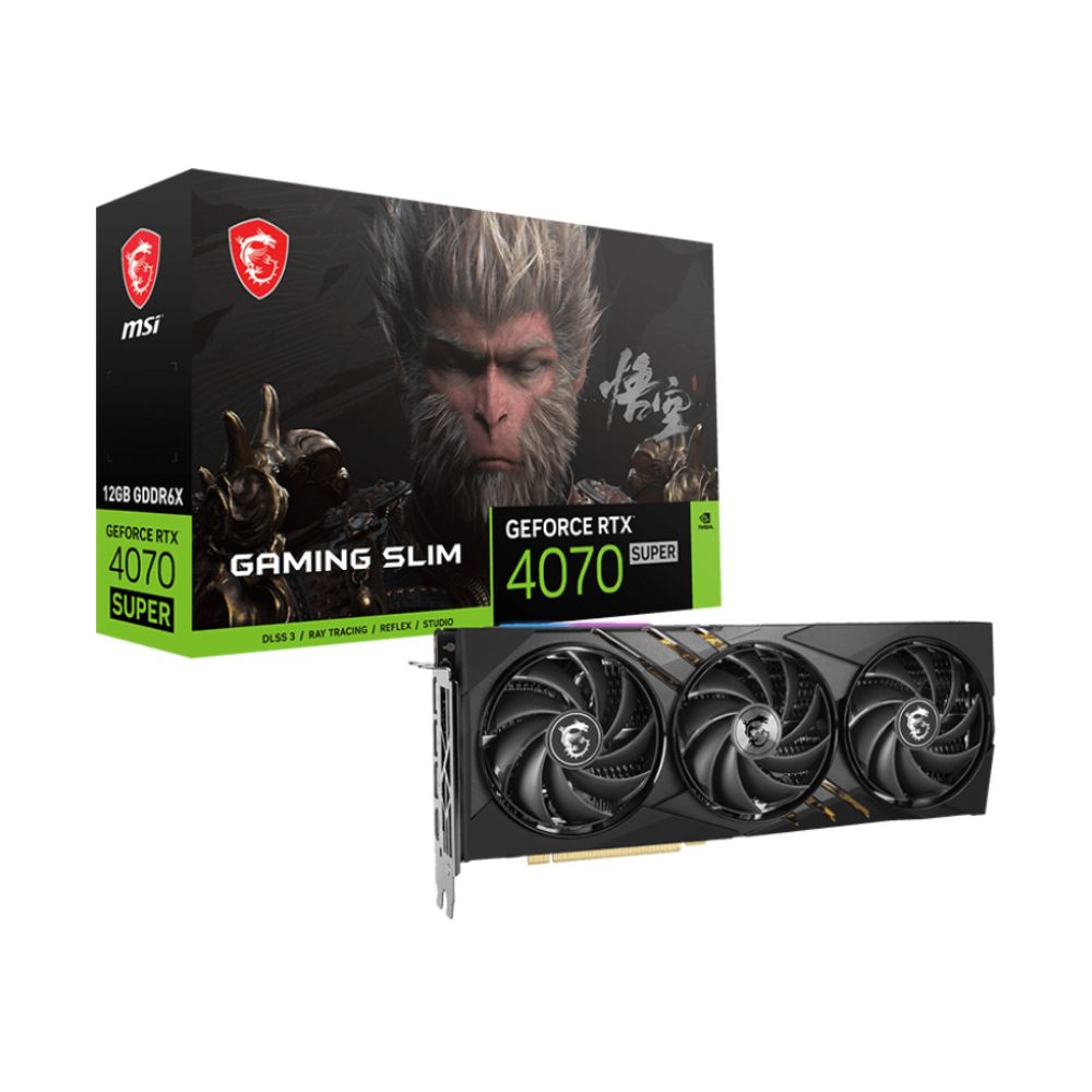 MSI GeForce RTX 4070 SUPER Gaming Slim Wukong Edition