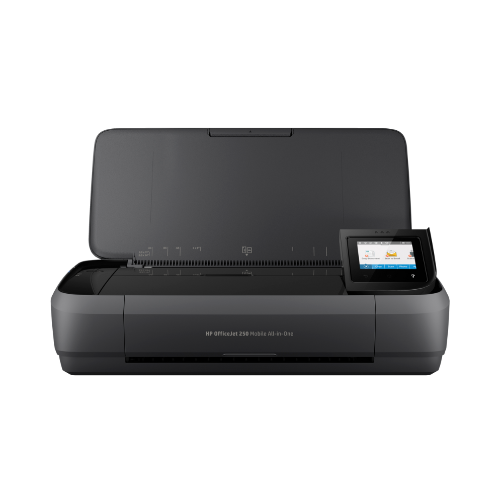 HP Officejet 250 AIO Mobile Printer | Print/Scan/Copy/Wireless Print | 10-sheet Feeder | 1Y Warranty