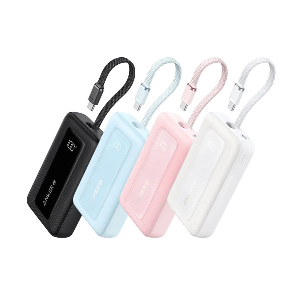 ANKER Zolo 30W Power Bank with Built-in Braided Cable (A1688/A1689)