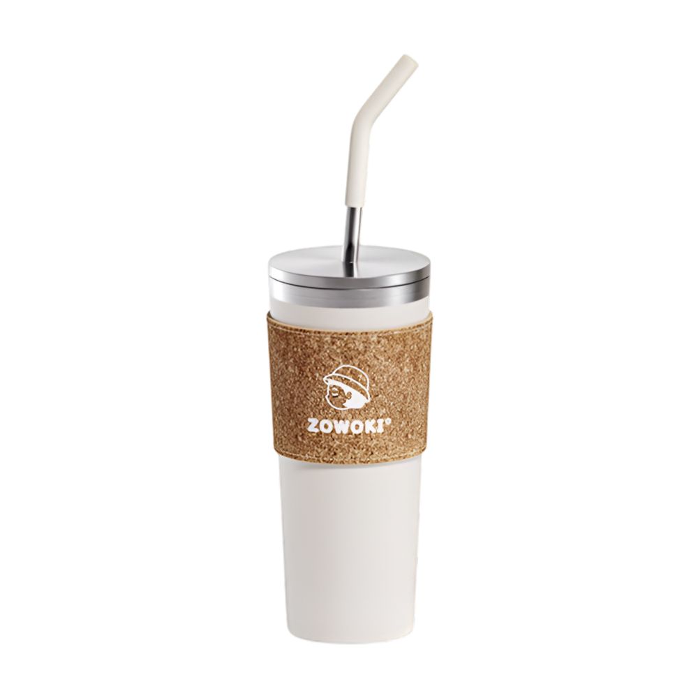 Zowoki Q6 Latte Series Thermos Straw Tumbler 600mL