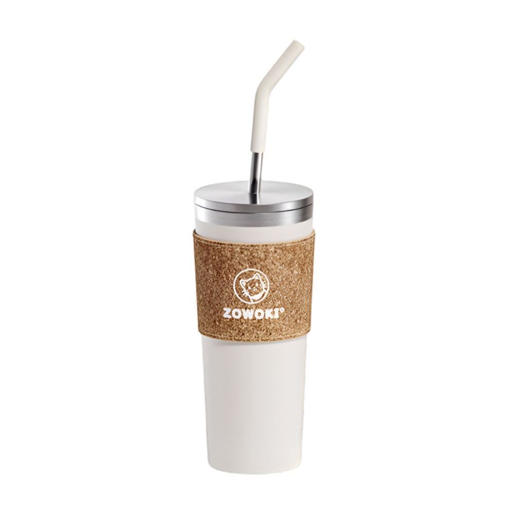 Zowoki Q6 Latte Series Thermos Straw Tumbler 600mL