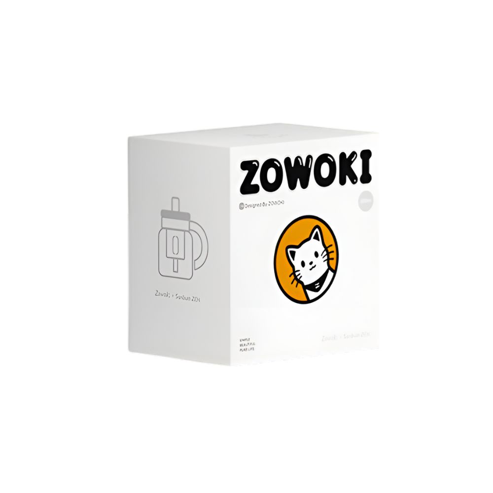 Zowoki B5 High Borosilicate Glass Drinking Bottle 800mL