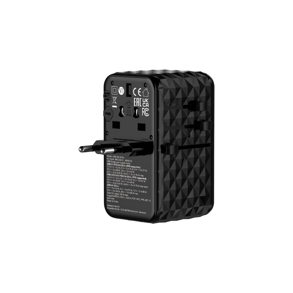 Verbatim Charge 'n' Travel Diamond GaN 85W Charger