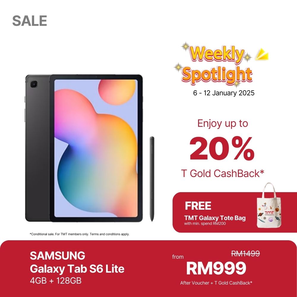 ( Weekly Spotlight ) SAMSUNG Galaxy Tab S6 Lite 2024 (10.4", WiFi)