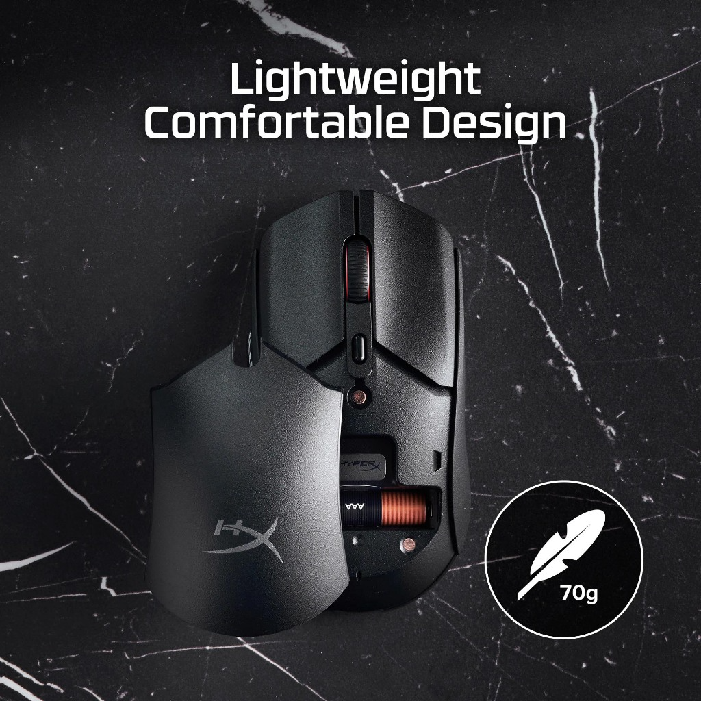 HyperX Pulsefire Haste 2 Core Wireless Gaming Mouse | 2Y Warranty