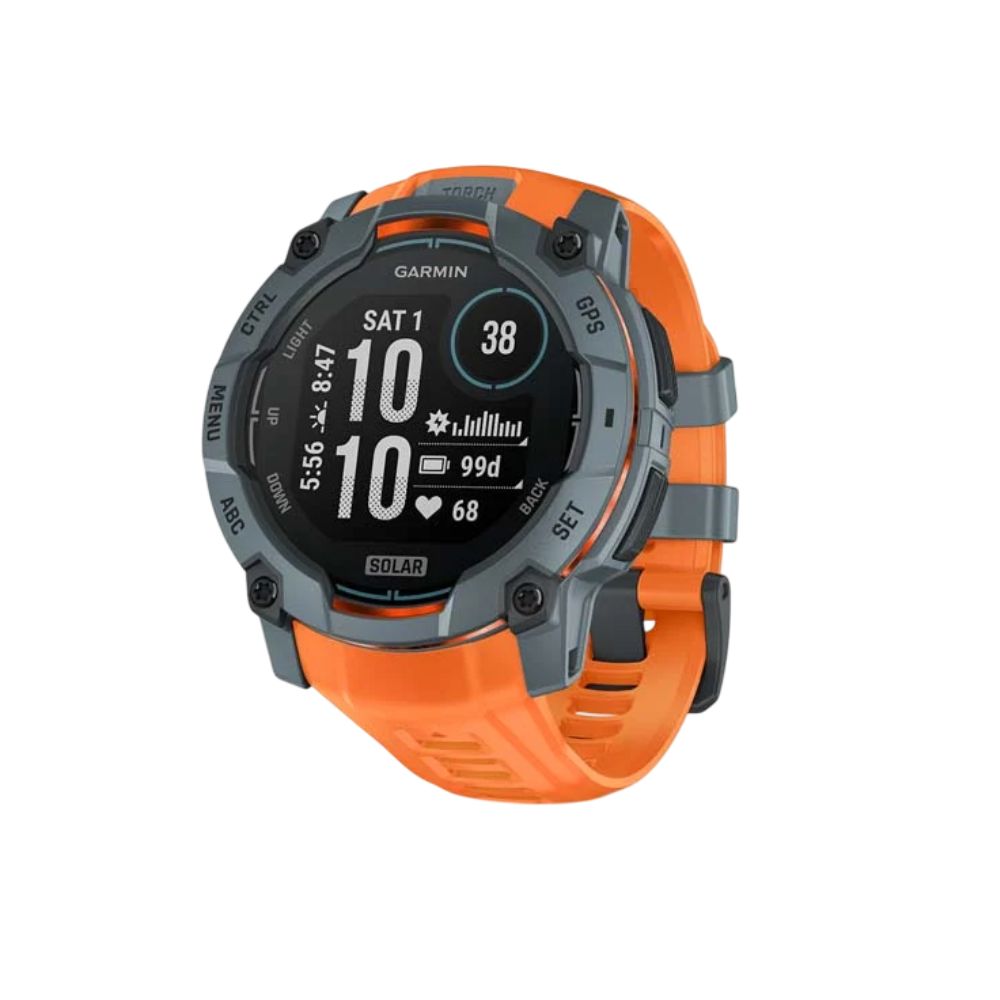 Garmin Instinct 3 Solar Rugged GPS Smartwatch