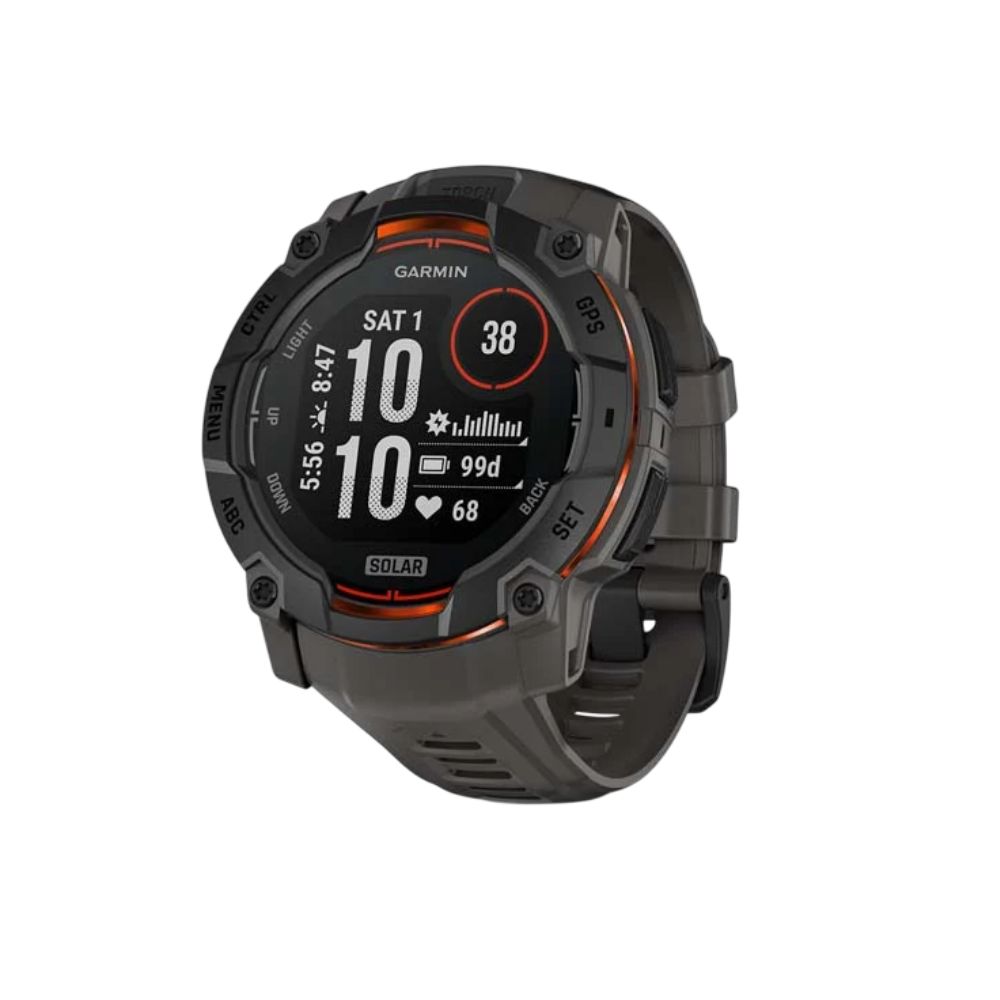 Garmin Instinct 3 Solar Rugged GPS Smartwatch