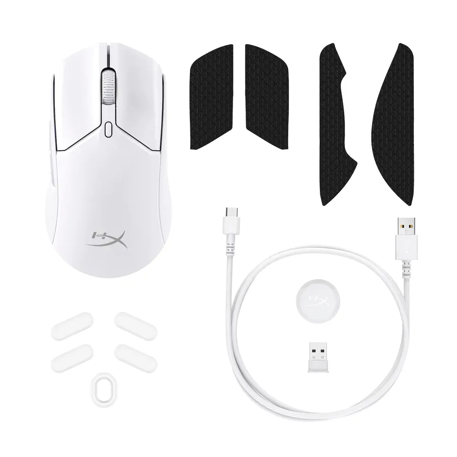 HyperX Pulsefire Haste White Wireless Gaming Mouse 2