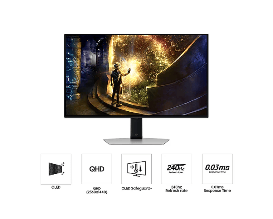 Samsung Odyssey LS27DG610SEXXS Gaming OLED G6 G61SD 27" Monitor | 2560 x 1440