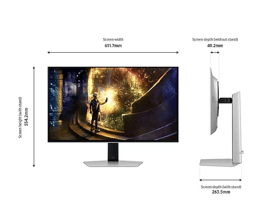 Samsung Odyssey LS27DG610SEXXS Gaming OLED G6 G61SD 27" Monitor | 2560 x 1440