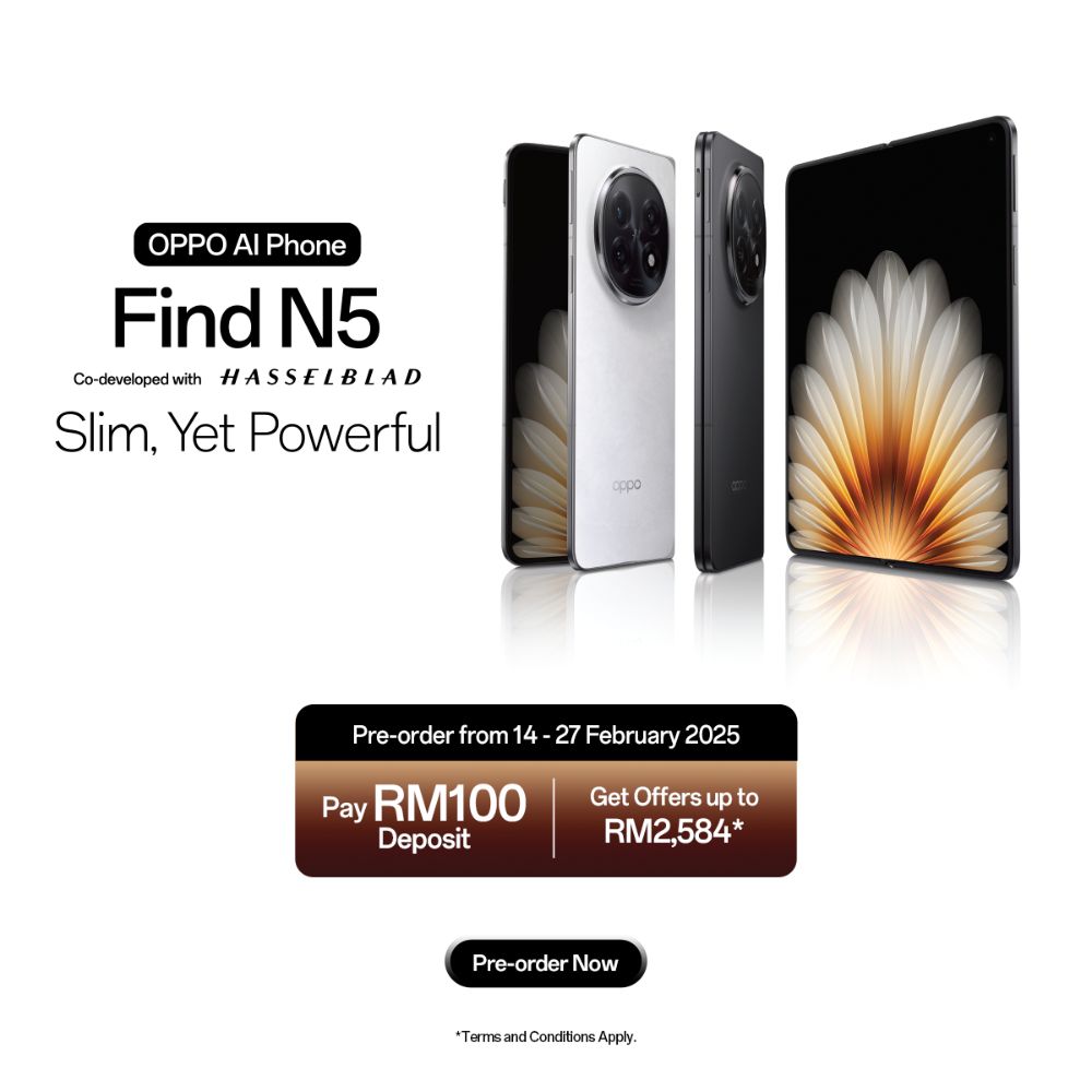 [Deposit RM100] OPPO Find N5