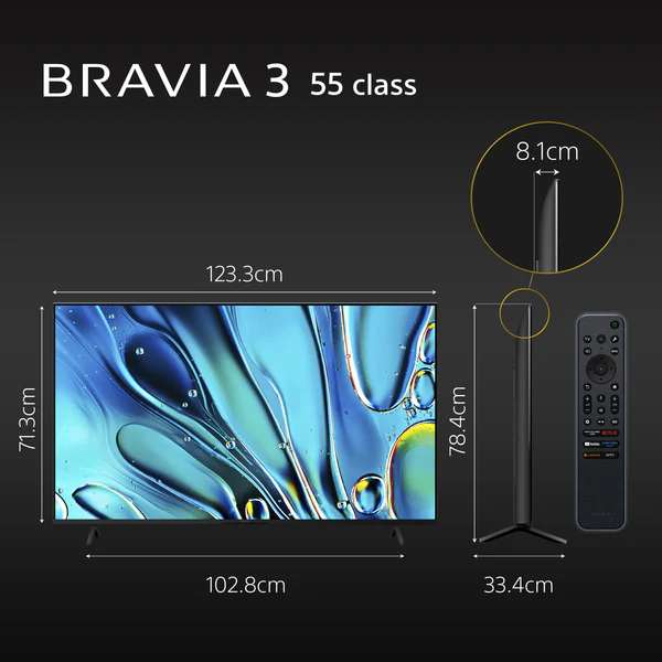 Sony Bravia 3 Smart TV | 4K Ultra HD