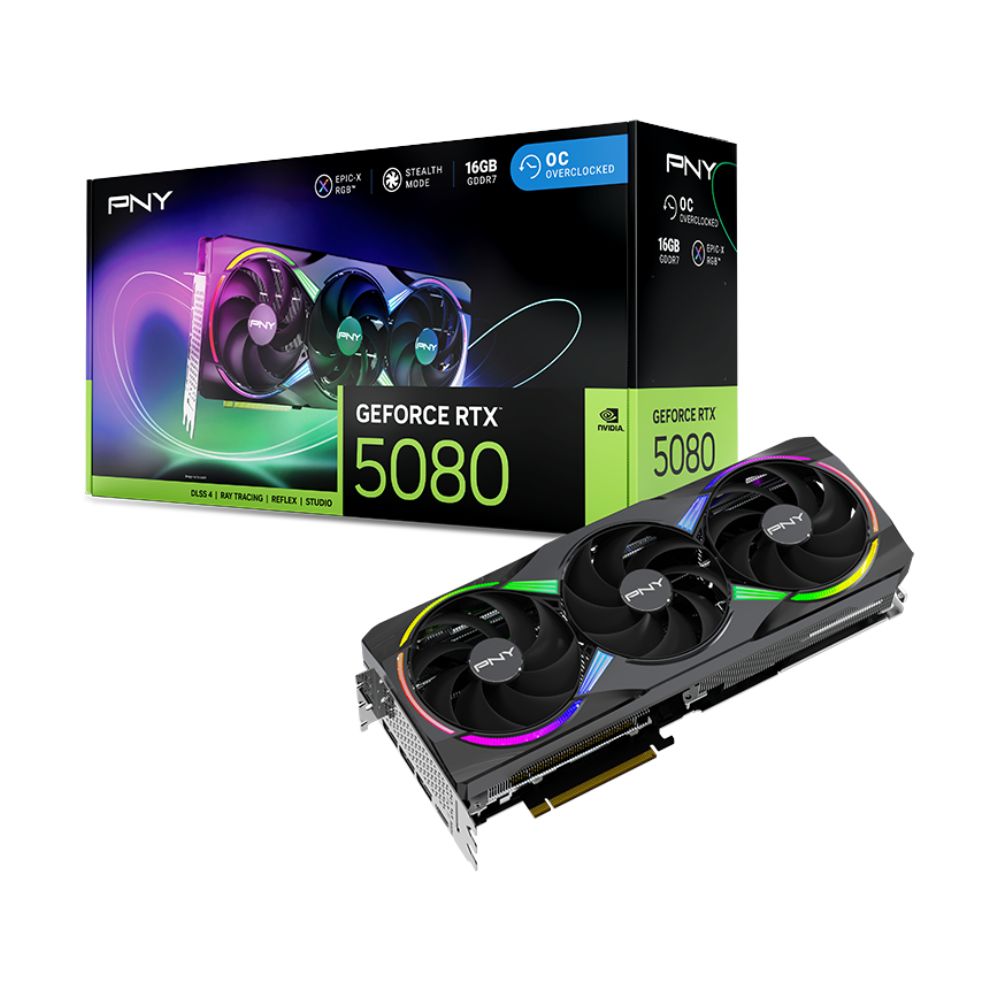 PNY GeForce RTX 5080 ARGB EPIC-X RGB OC