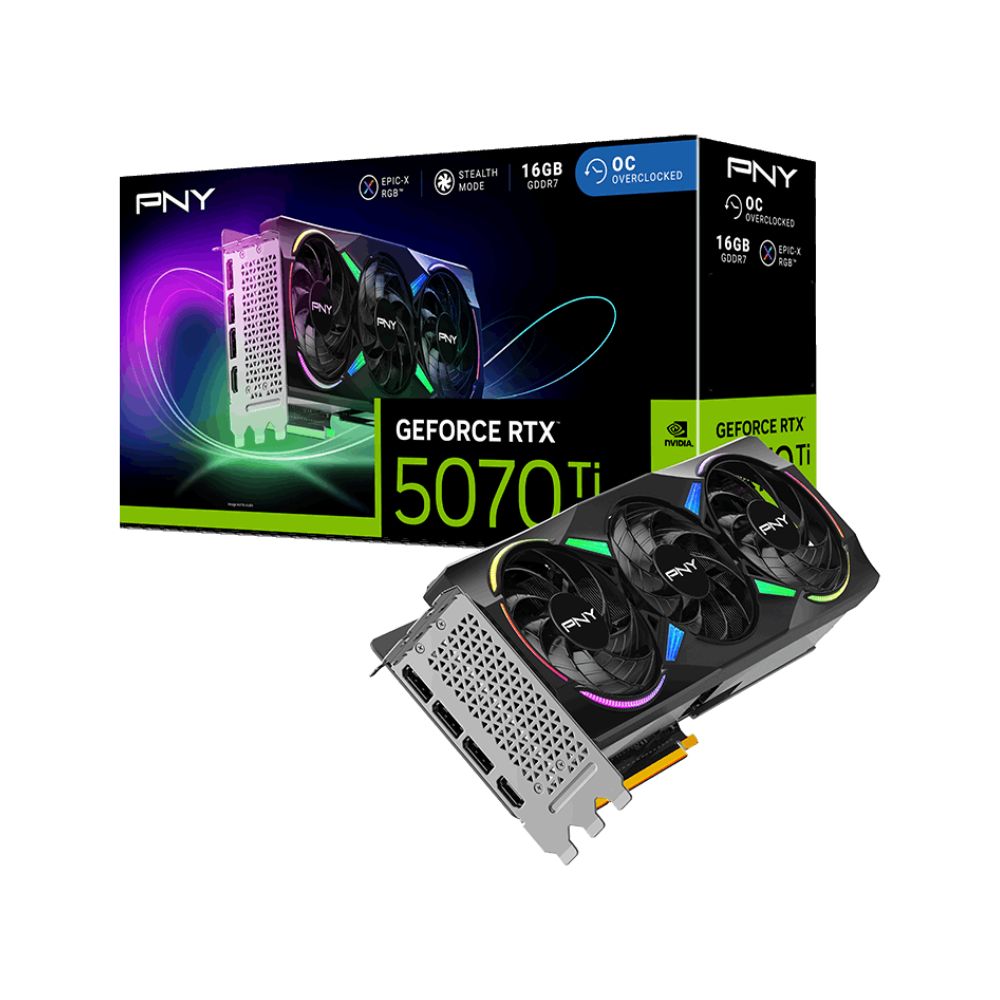 PNY GeForce RTX 5070 Ti ARGB EPIC-X RGB OC