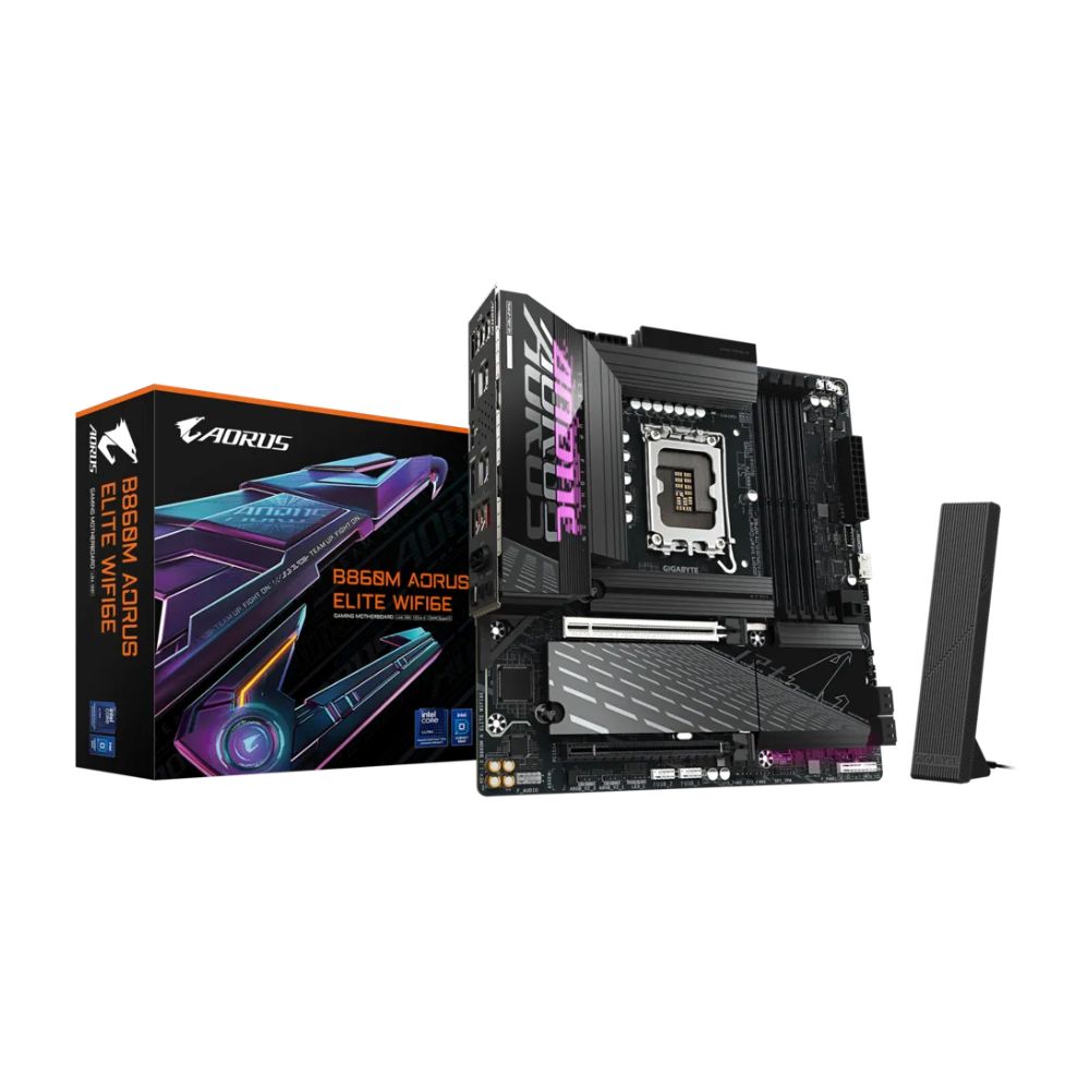 Gigabyte B860M AORUS Elite WIFI6E mATX Motherboard