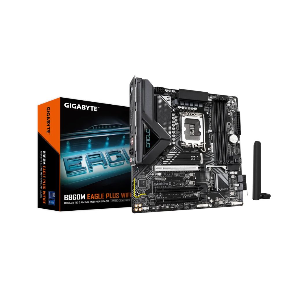 Gigabyte B860M EAGLE PLUS WIFI6E mATX Motherboard