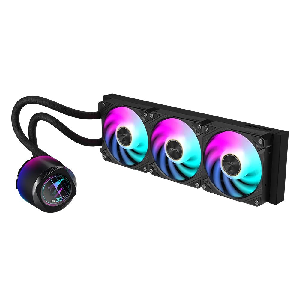 Gigabyte AORUS WATERFORCE X II 360 ARGB AIO Liquid Cooling