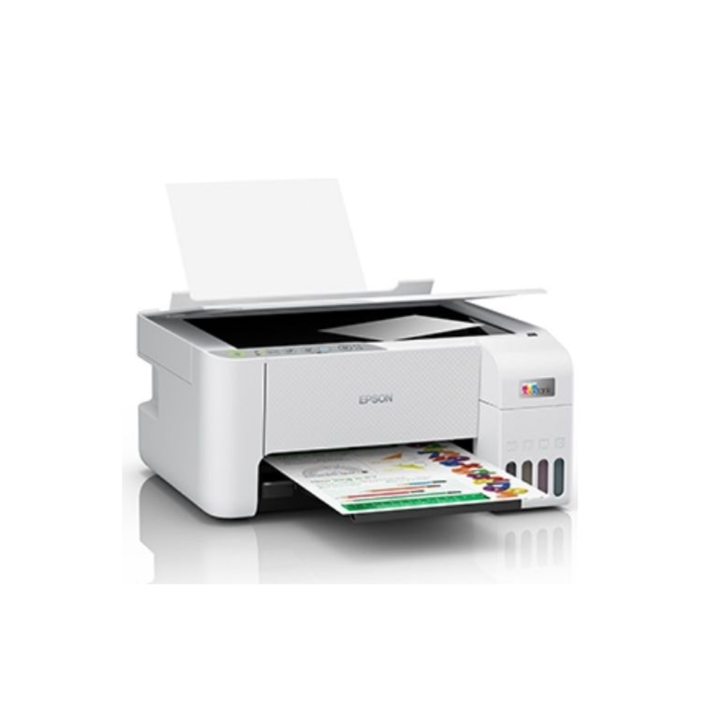 EPSON Inkjet Printer L3250 Black / L3256 White | Print/Scan/Copy/WIFI | 2 Years Warranty or 30K page | Tel:1800-8-17349