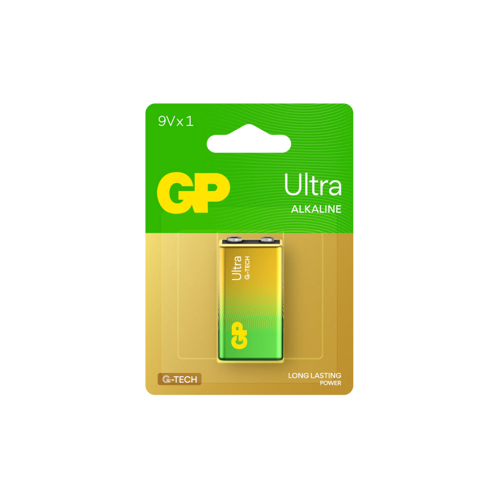 GP Battery Ultra Alkaline 9V (1 Pc/Pack)