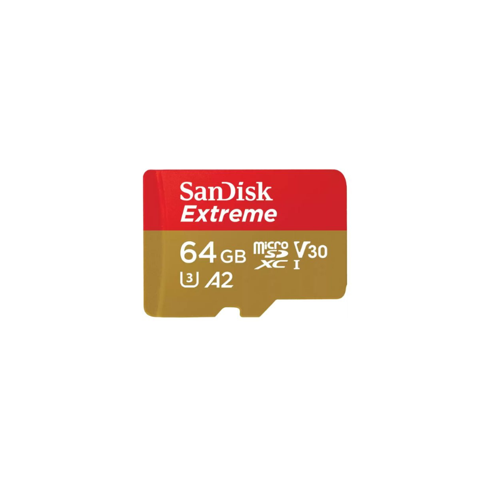 SanDisk MicroSD Extreme UHS-I C10 V30 Memory Card