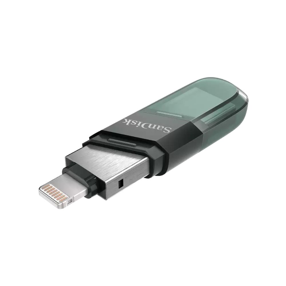 SanDisk iXpand Flip OTG Lightning USB Flash Drive IX90N