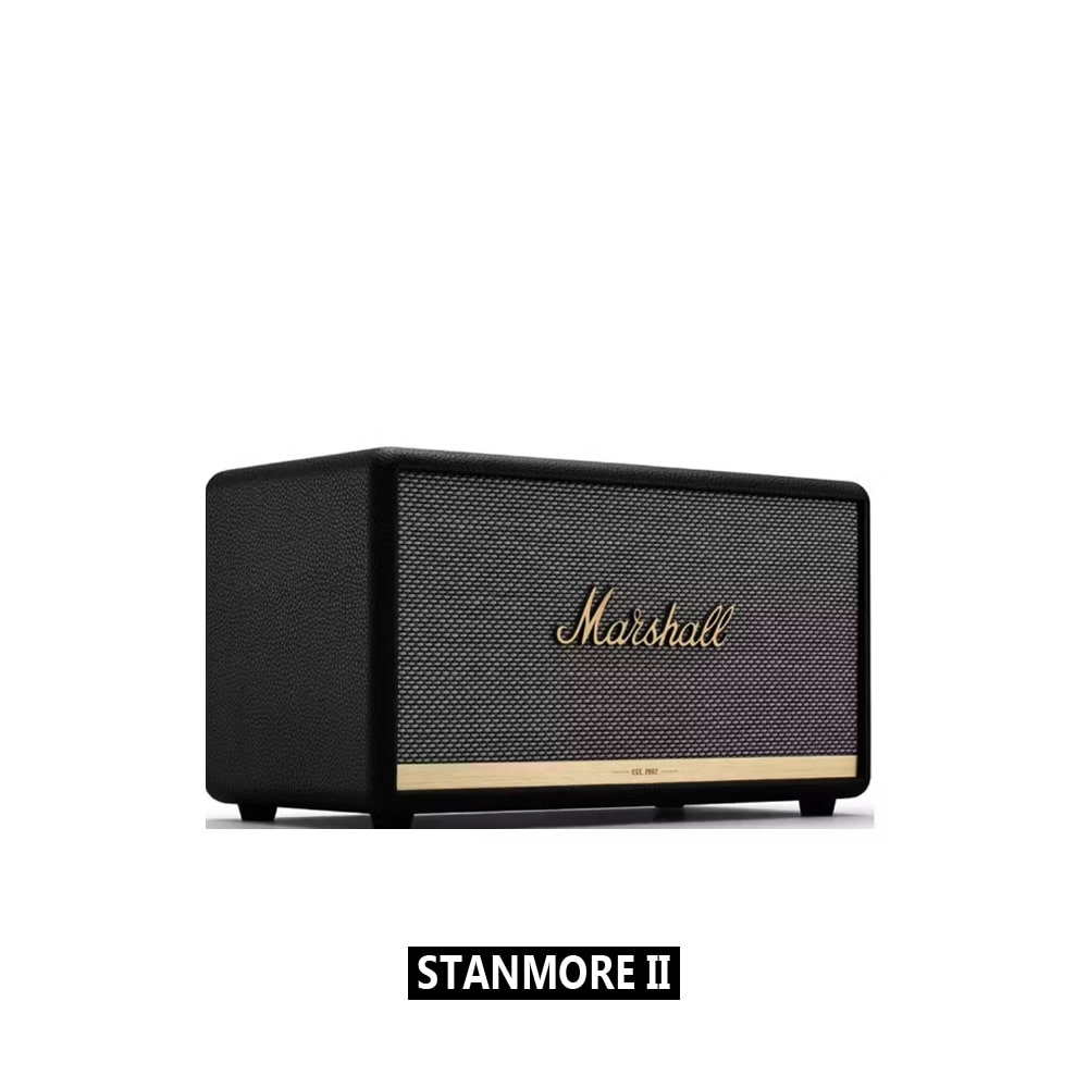Marshall Stanmore II Bluetooth Speaker - Black / White (1 Year