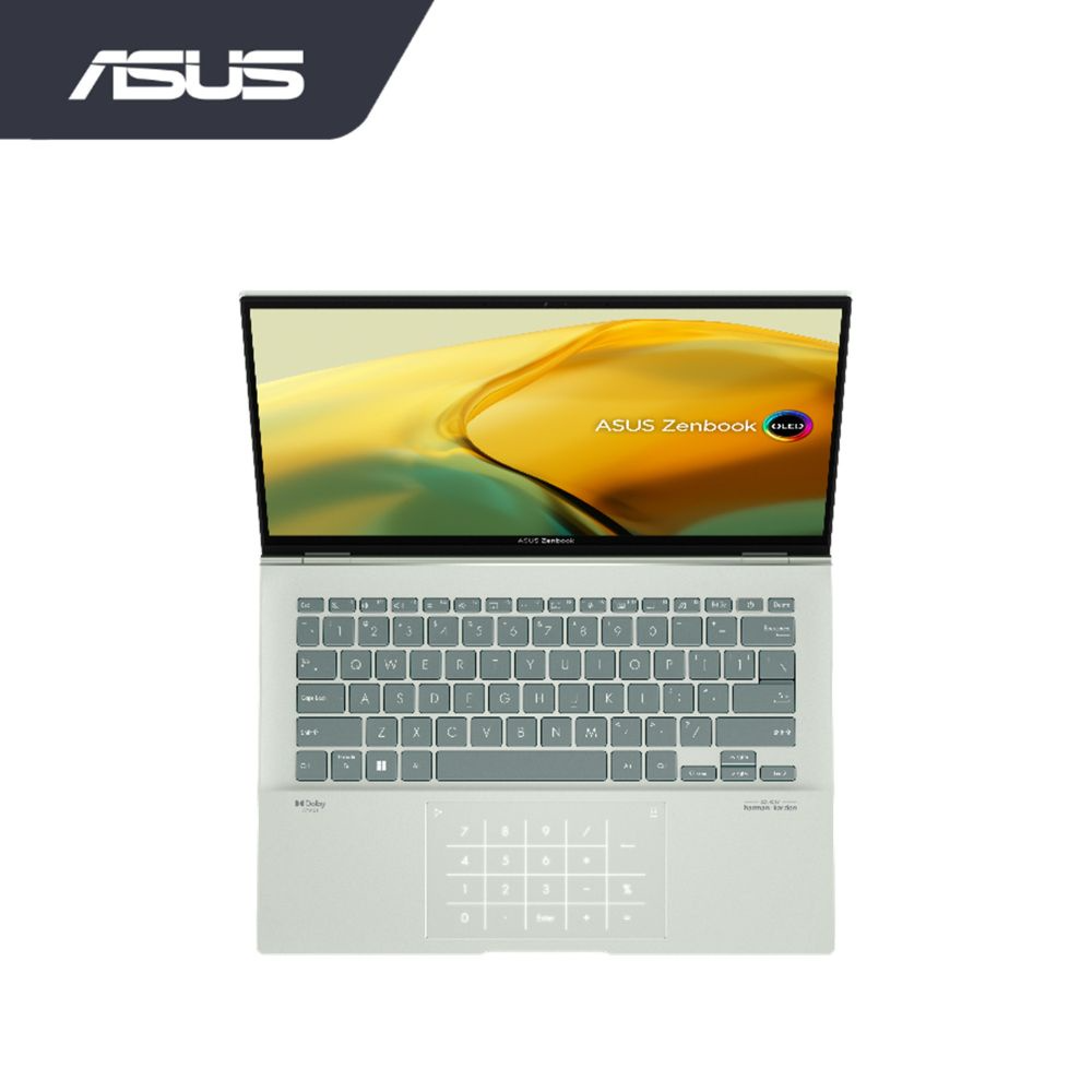 Asus ZenBook 14 OLED UX3402Z-AKM494WS Laptop | i5-1240P | 16GB RAM 512GB SSD | 14" | W11 | MS Office+Sleeve+US