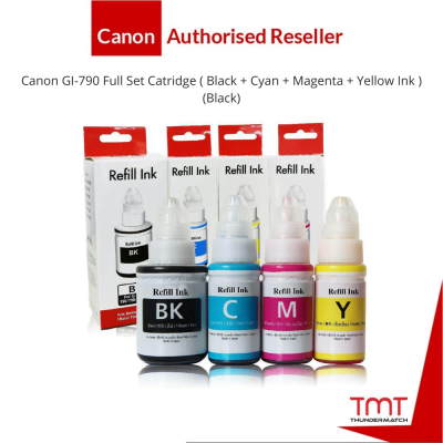 [CLEARANCE] Canon GI-790 Original Ink Cartridge ( Black / Cyan / Magenta / Yellow / FULL SET )