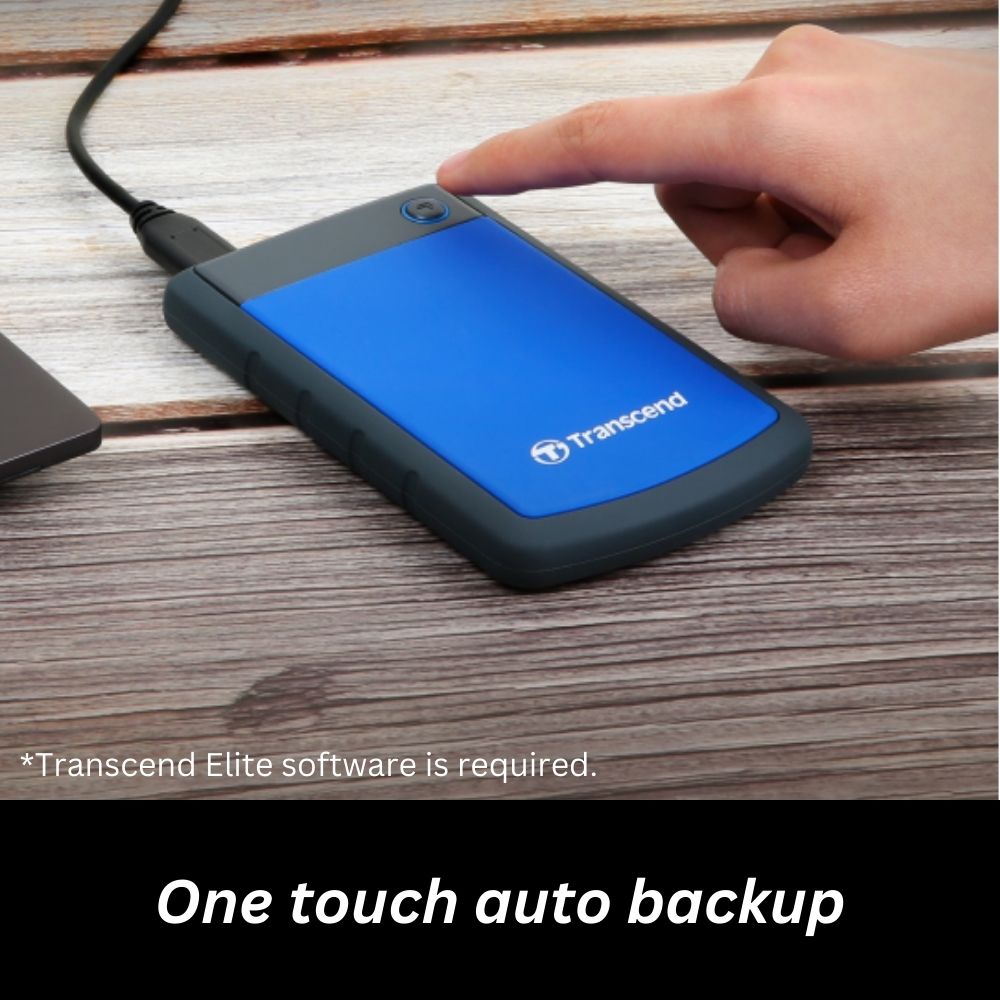 Transcend StoreJet 25H3 USB External Hard Drive