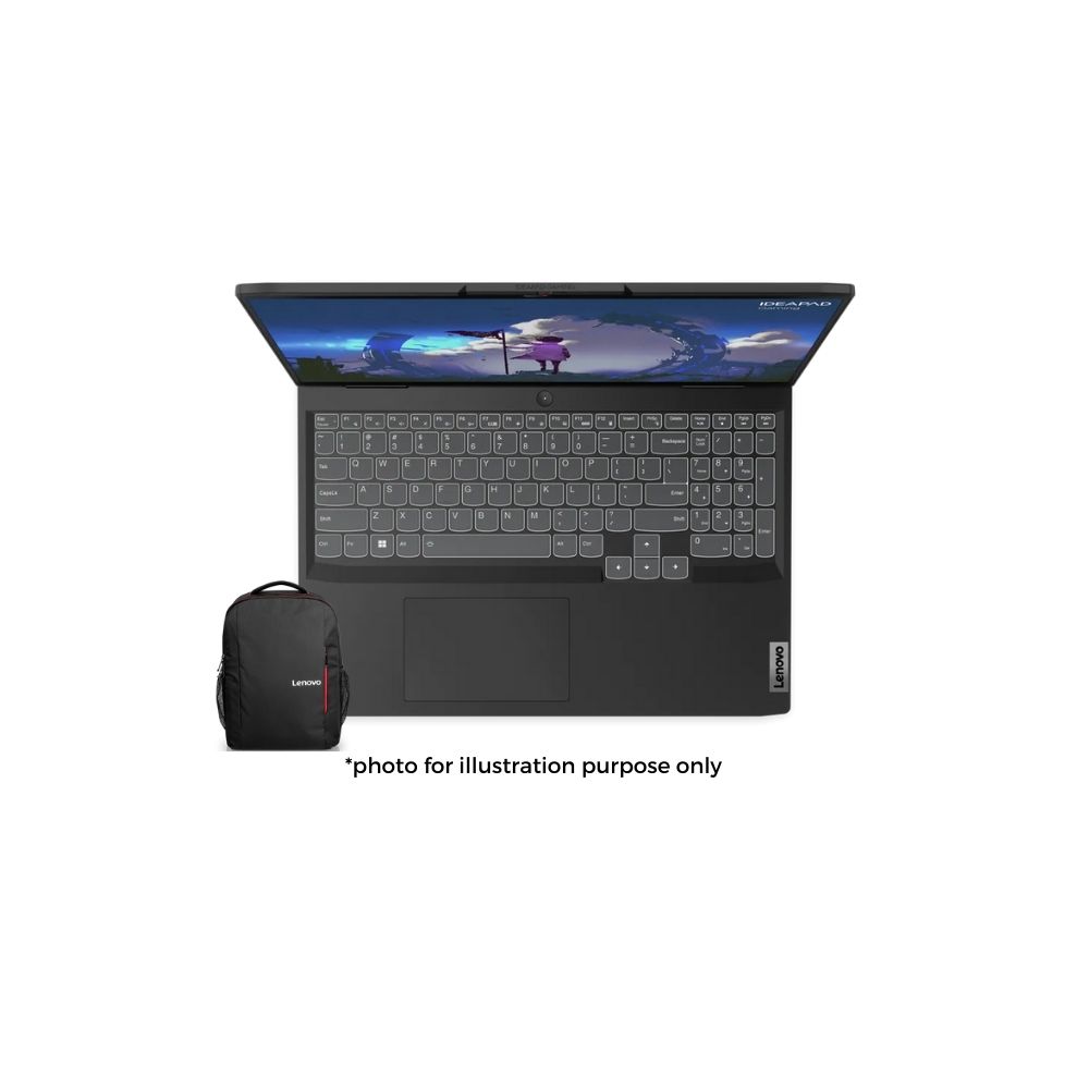 Lenovo IdeaPad Gaming 3 16IAH7 82SA0024MJ Laptop | i7-12650H | 8GB RAM 512GB SSD | 16" WUXGA | NVIDIA® GeForce RTX™ 3050Ti | W11 | BAG