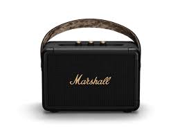 Marshall KILBURN II Portable Bluetooth Speaker (Black / Black & Brass) (1 Year Warranty)