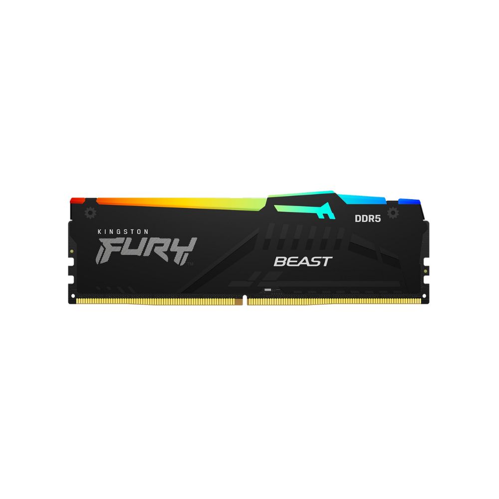 Kingston Fury Beast RGB DDR5 Desktop Ram DIMM Kit of 2