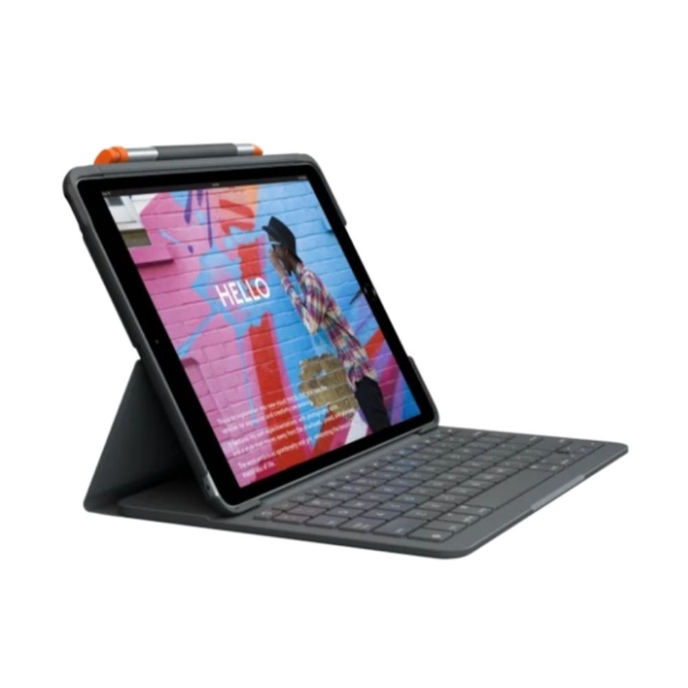 Logitech Slim Folio Keyboard Case 10.2" For iPad
