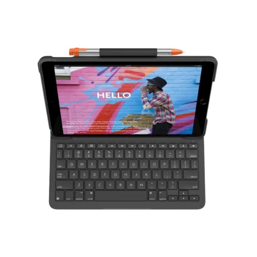 Logitech Slim Folio Keyboard Case 10.2" For iPad