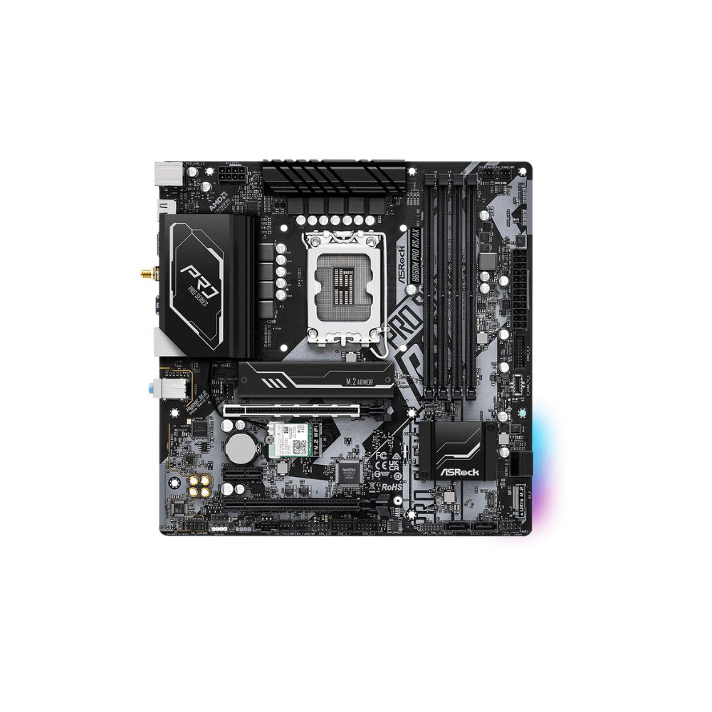 ASRock B660M PRO RS/AX mATX Motherboard